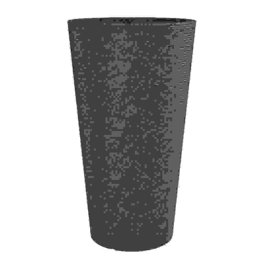 Scheurich Coneo High Plastic Plant Pot (29 x 55 cm, Anthracite)