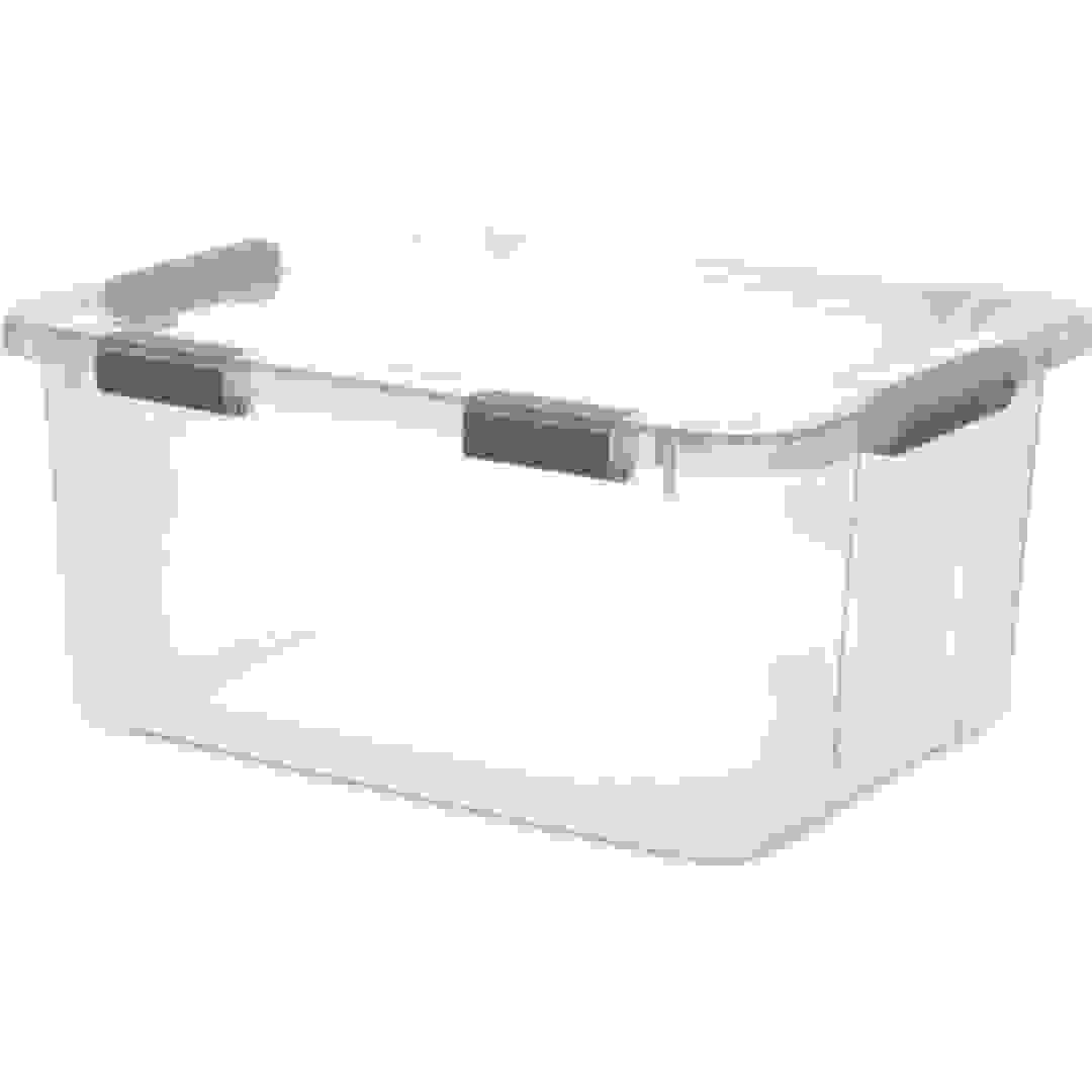 Sterilite Plastic HingeLID Storage Box (56.8 L)