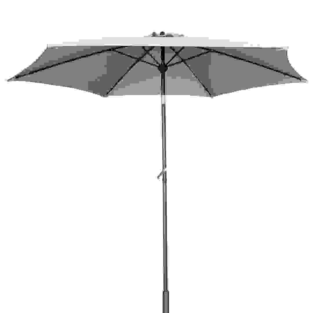 Living Accents Logan Steel Crank Umbrella (2.7 x 2.4 m, Taupe)