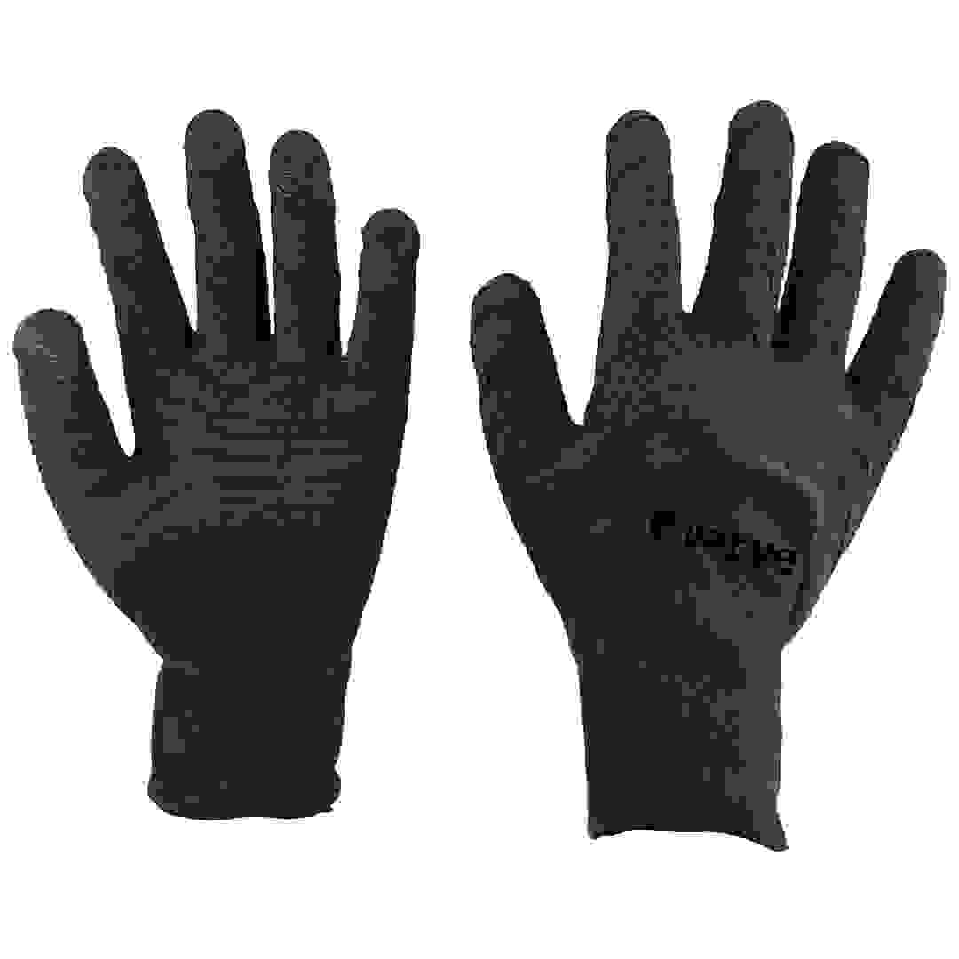 Verve Latex-Coated Polyester Gardening Gloves (Medium, Navy)