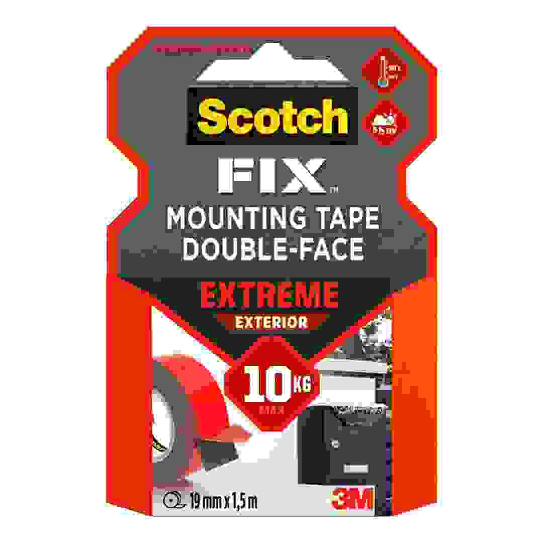 Scotch Fix Double-Face Extreme Exterior Mounting Tape (19 mm x 1.5 m)