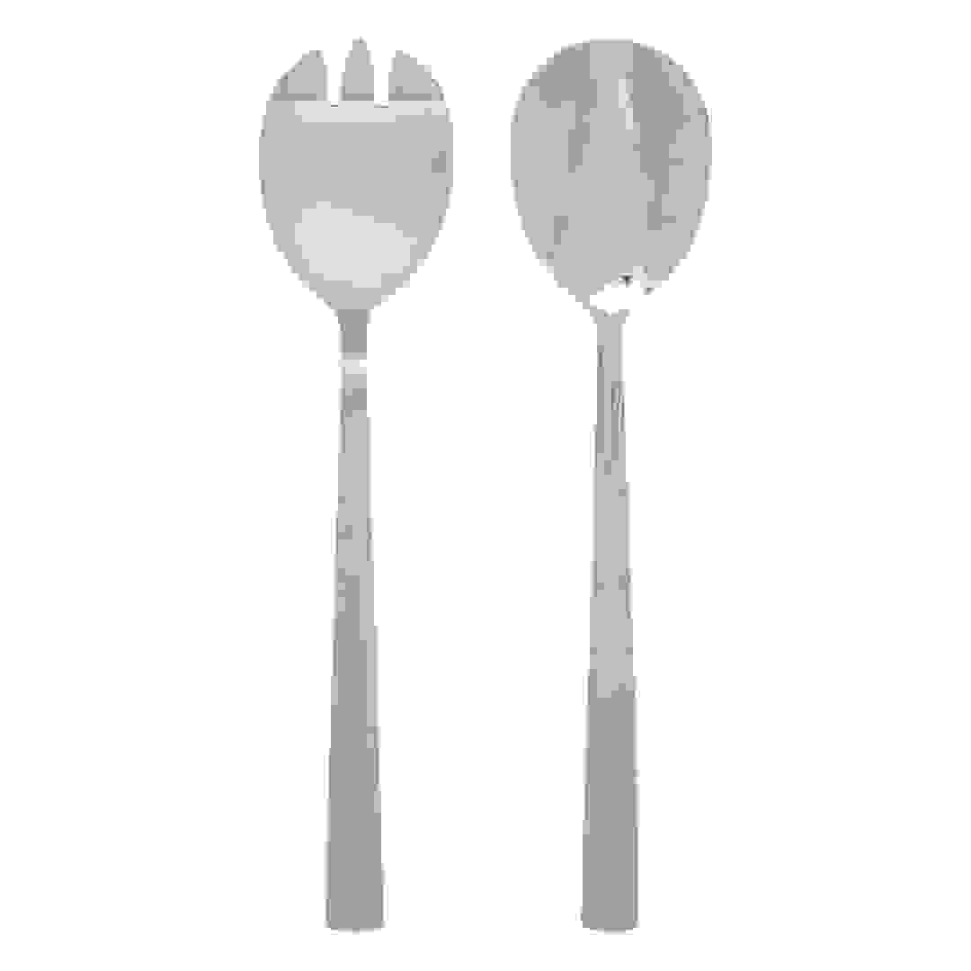 SG Stainless Steel Salad Cutlery (2 Pc., Silver)