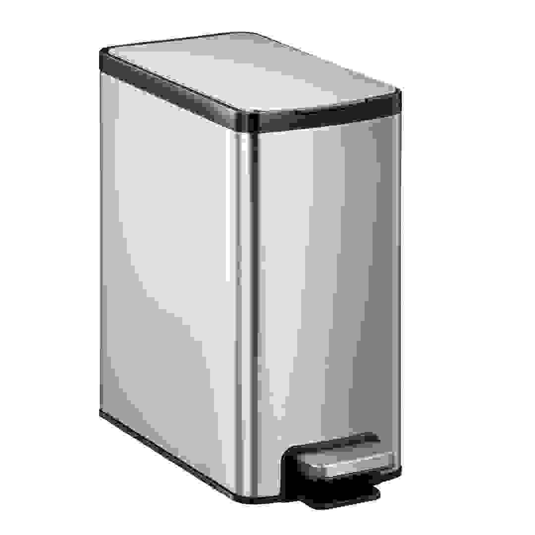 Eko Edison Slim Stainless Steel Step Bin (10 L)