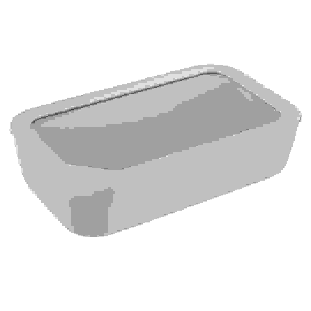 Neoflam Fika Rectangular Ceramic Food Container (1500 ml, White)