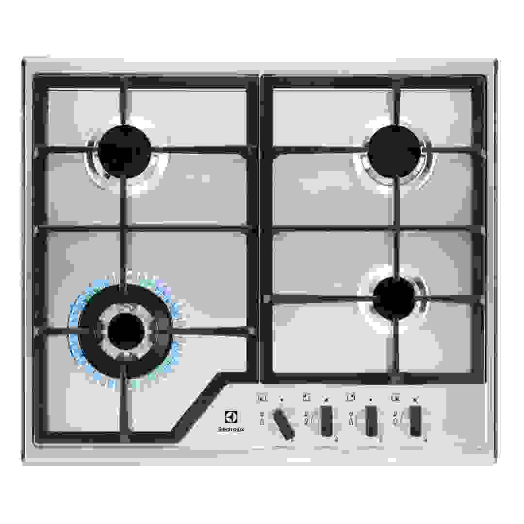 Electrolux UltimateTaste 500 Built-In 4-Burner Gas Hob, KGS6436X (59.5 x 51 x 5.1 cm)