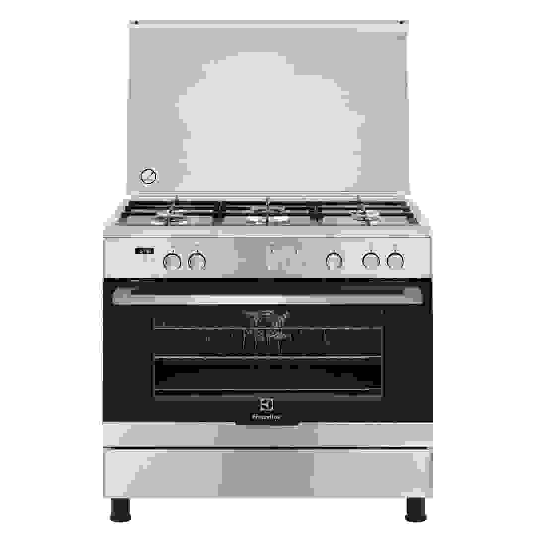 Electrolux Freestanding 5-Burner Gas Cooker W/Electric Oven, EKK925A0OX (90 x 60 x 88.5 cm)