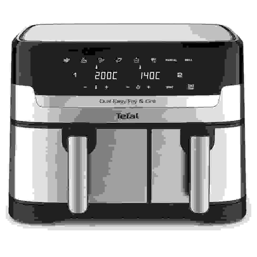 Tefal Dual Easy Fry & Grill Air Fryer, EY905D40 (8.3L, 2700 W)