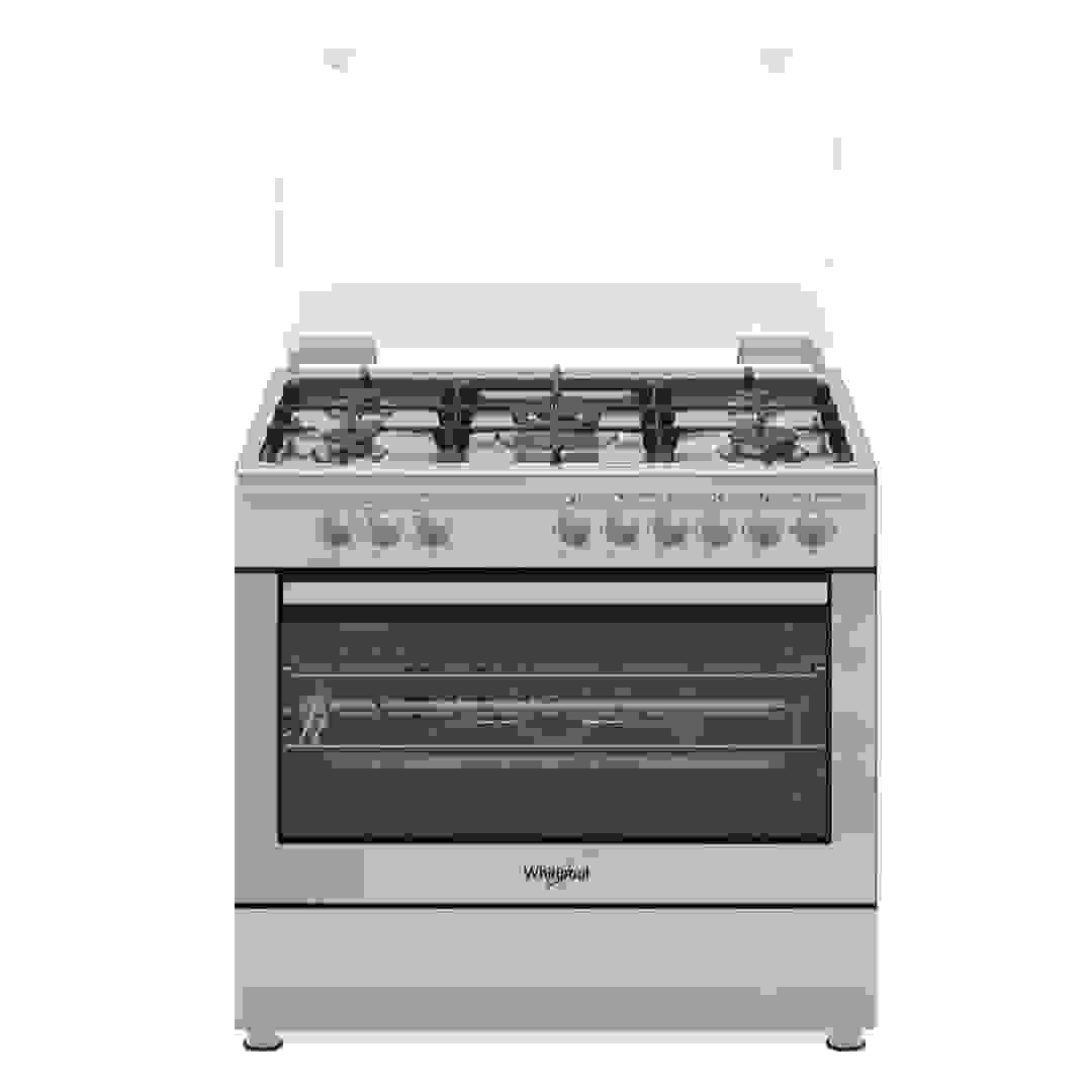 Whirlpool Freestanding 5-Burner Gas Cooker W/Oven, WM9GC1KCX/MEA (85 x 60 x 60 cm)