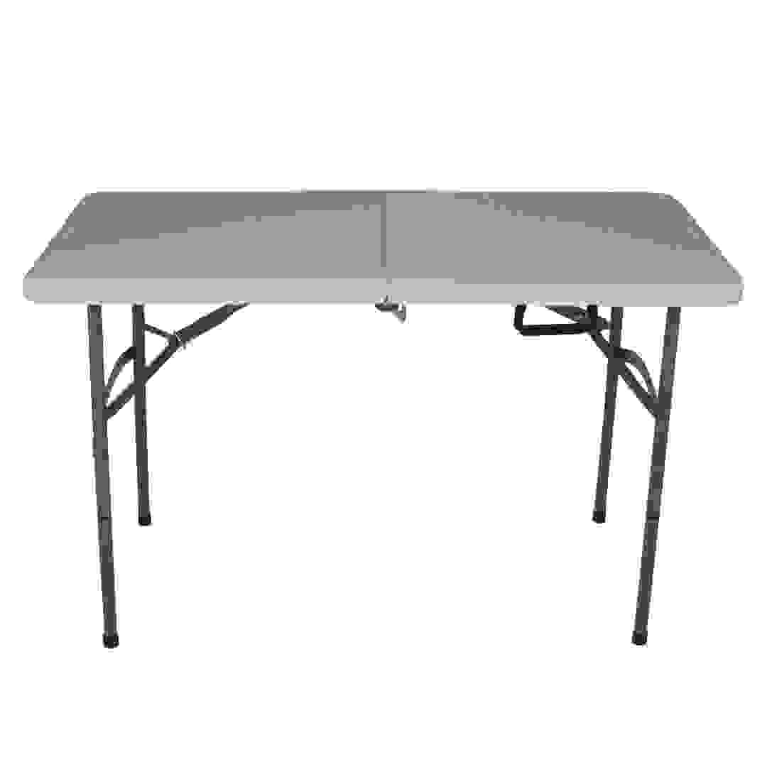 Cosmoplast Plastic Folding Picnic Table W/Metal Legs