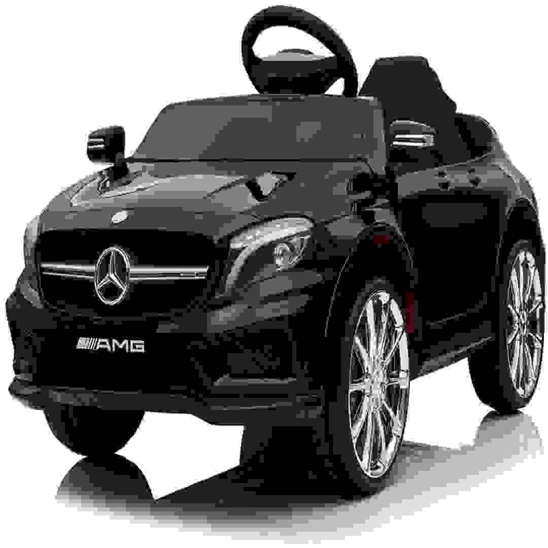 سيارة كهربائية للأطفال AMG GLA 45 معتمدة ميتس (أسود ، 12 فولت)