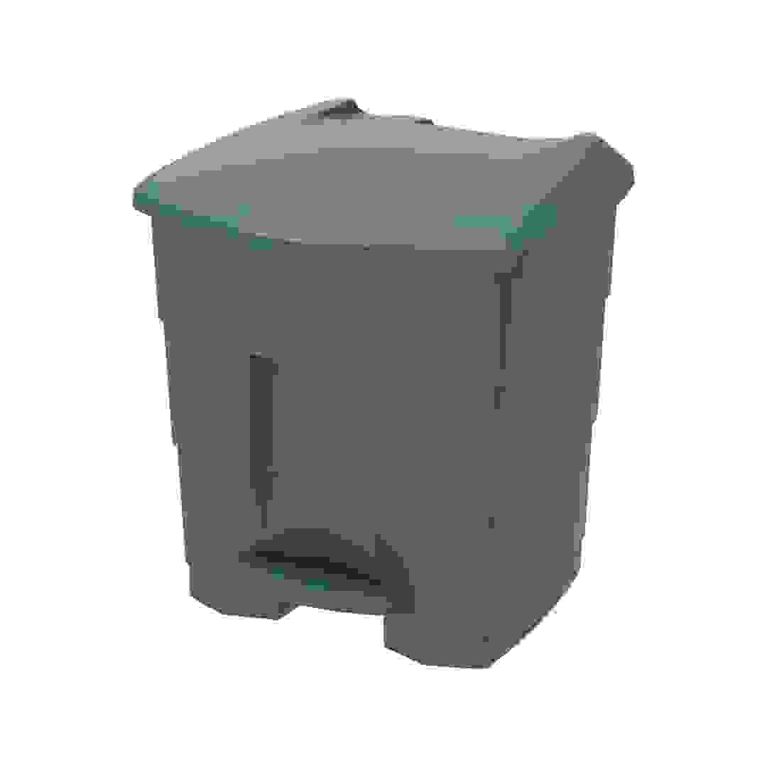 Cosmoplast Plastic Step-on Waste Bin W/Pedal (30 L, Hunter Green)