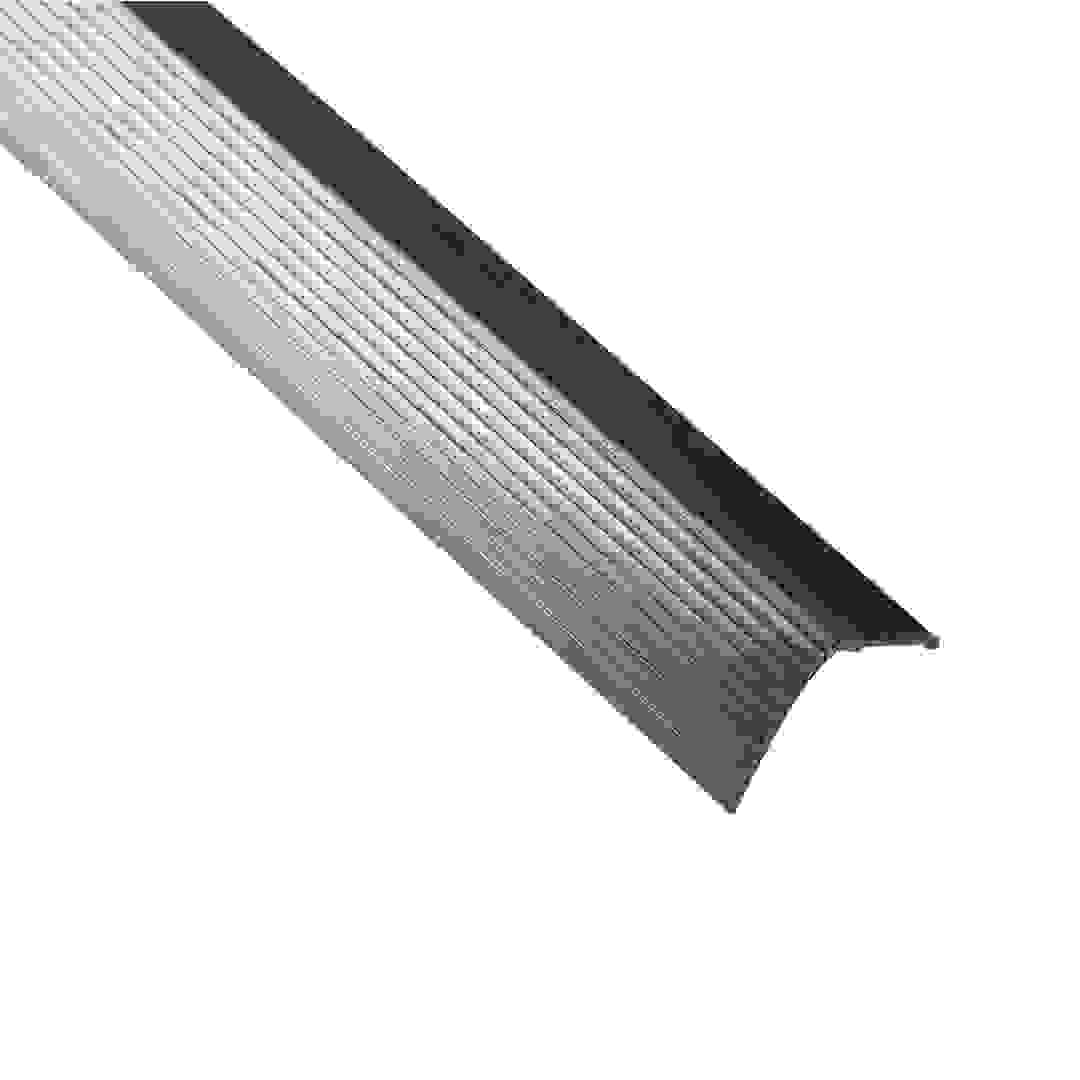 M-D Aluminum Fluted Stair Edging (2.85 x 2.85 x 183 cm)