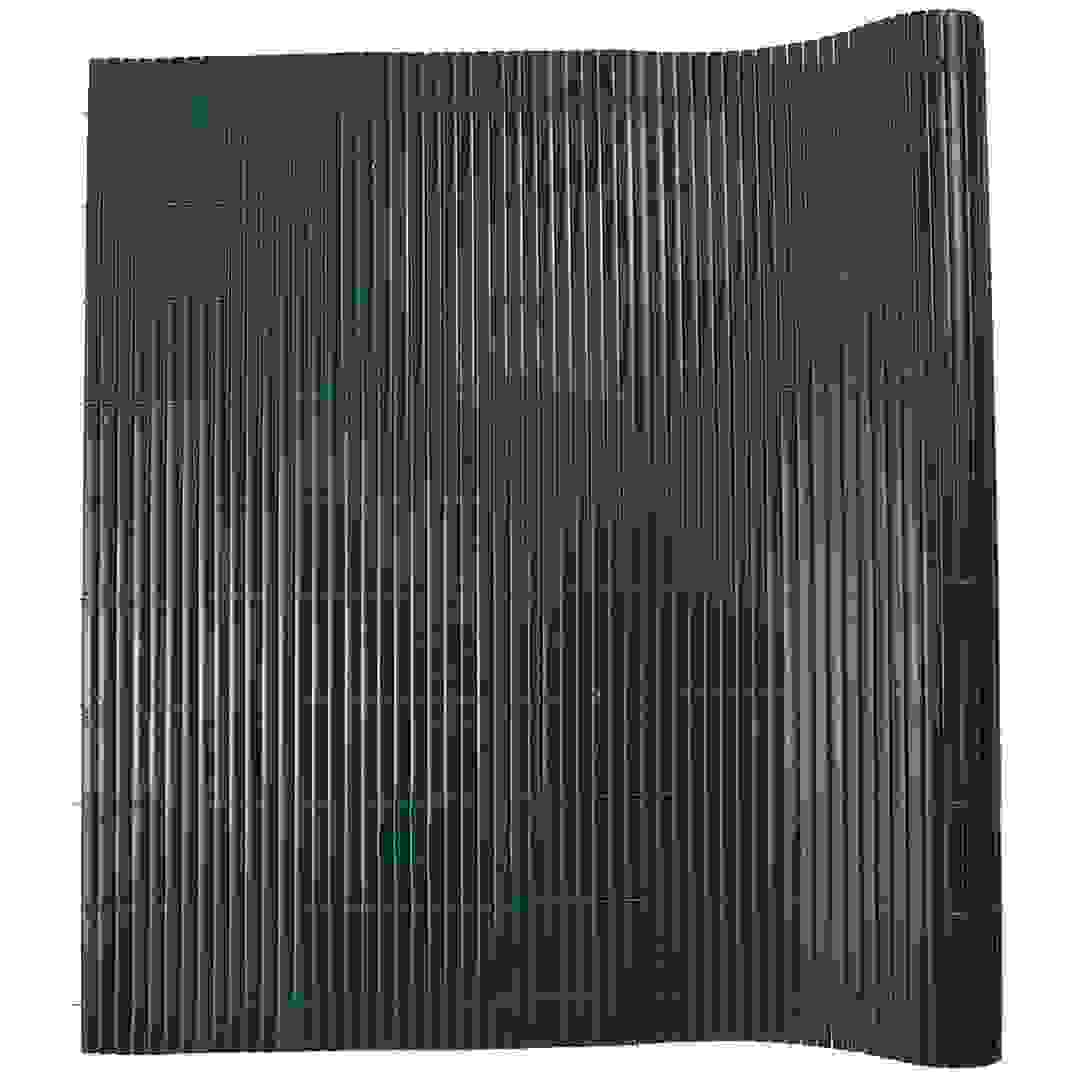 سياج أردواز مزدوج الوجه PVC (150 × 300 سم، أخضر)
