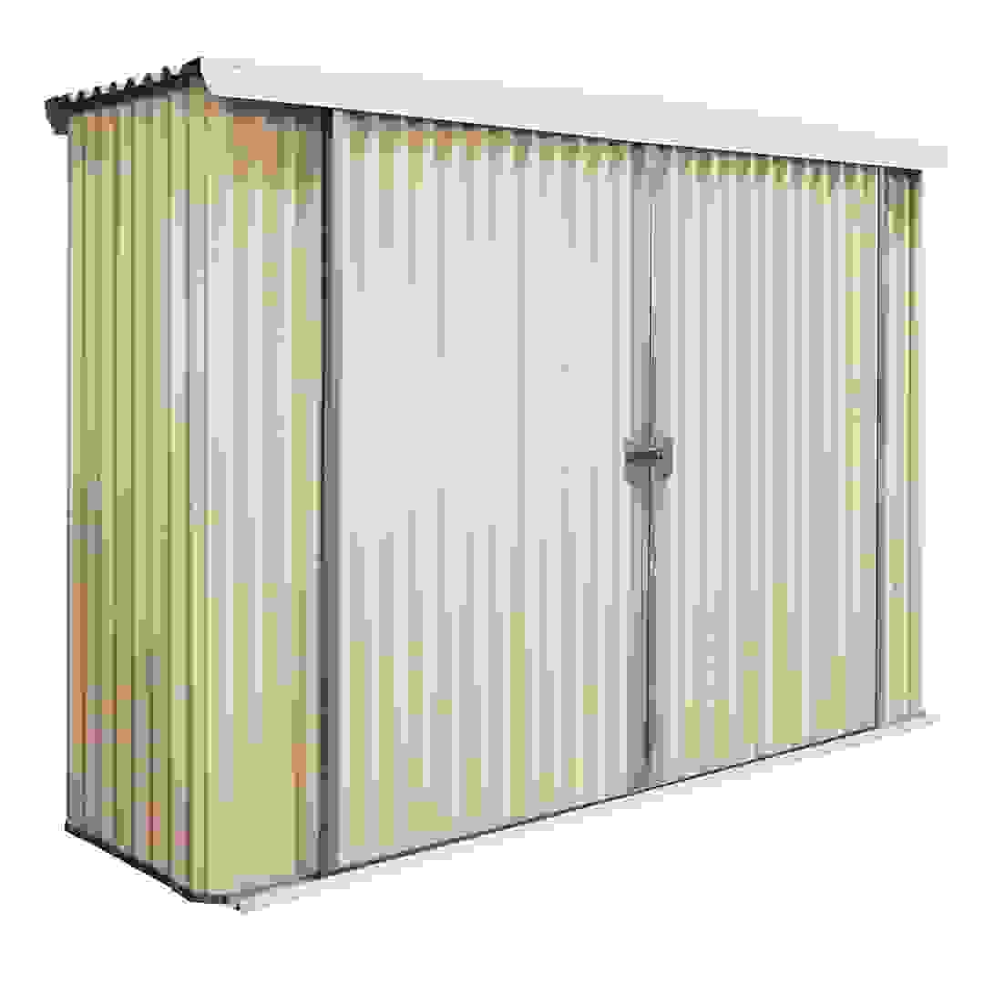 Stratco HML Handi-Mate 2-Door Slate Shed W/Lockable Door (190 x 291 x 85 cm)