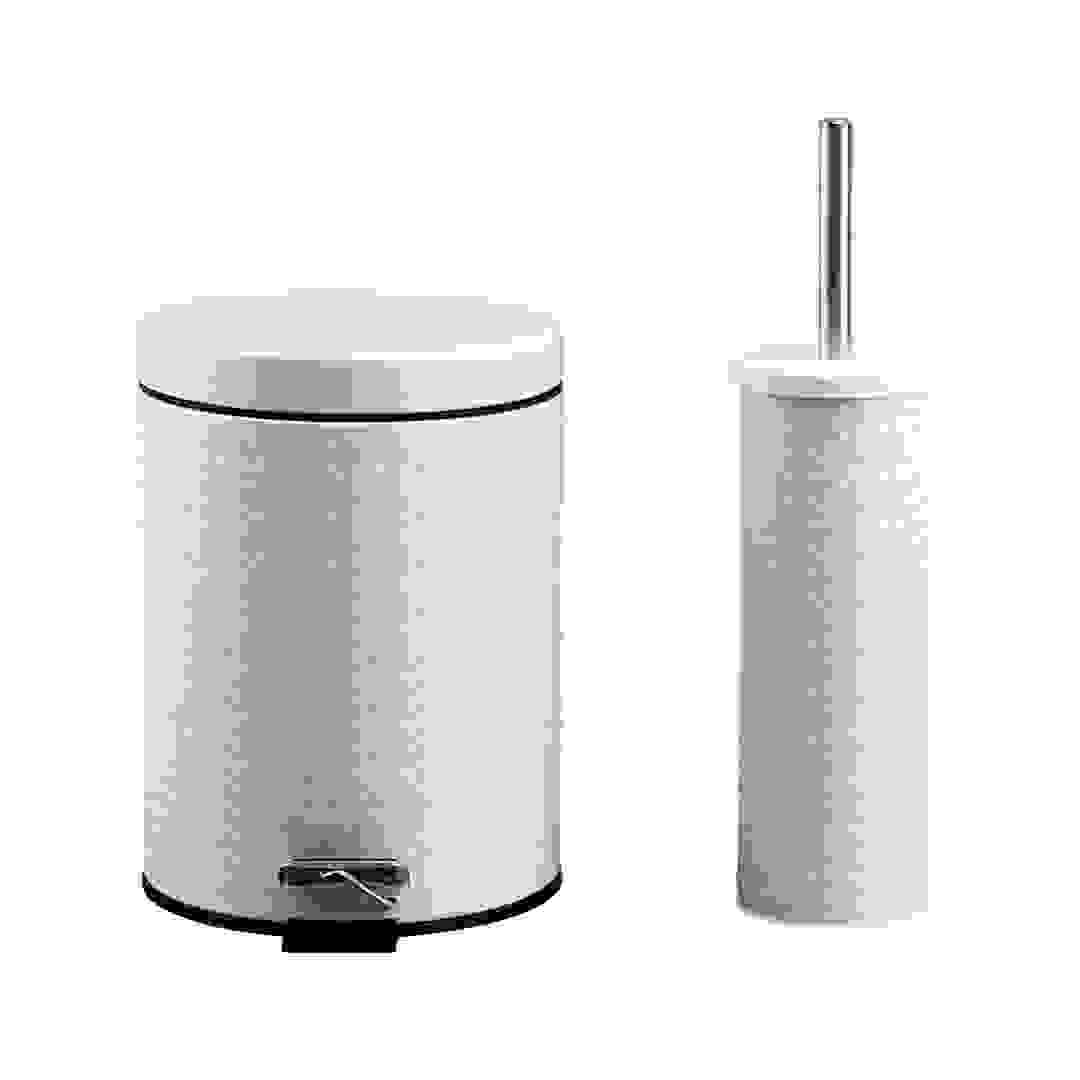 Falcon Dustbin & Toilet Brush Holder Set (2 Pc.)