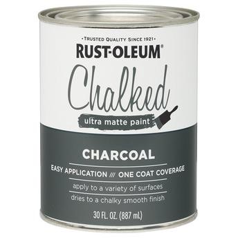 Rust-Oleum Chalked Ultra Matte Paint (887 ml, Charcoal)