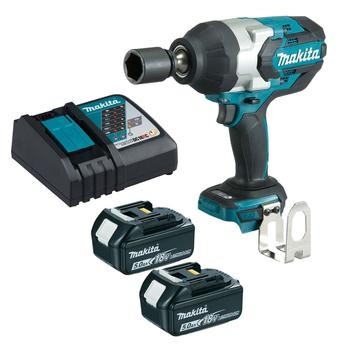 Makita Impact Wrench W/Battery and Charger (18 V), DTW1001RTJ