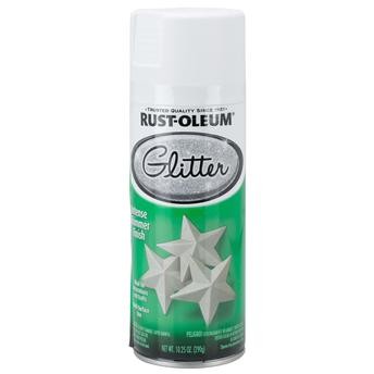 Rustoleum Spray Paint (290 g, White Glitter)