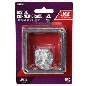 ACE Inside Corner Brace (6.3 cm, 4 pcs)