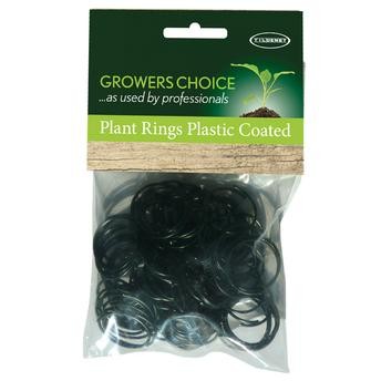 Tildenet Plastic Coated Plant Rings (50 pcs)