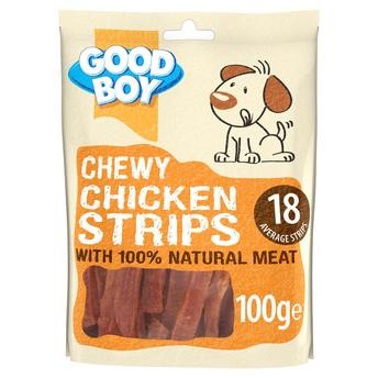 Armitage Good Boy Chewy Chicken Strips Dog Treat (Adult Dogs, 100 g)