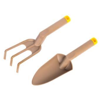 Garden Plastic Hand Fork & Scoop Set (2 Pc.)