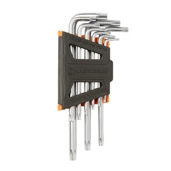 Magnusson Chrome Vanadium Steel Torx Key Set, HX10 (9 Pc.)