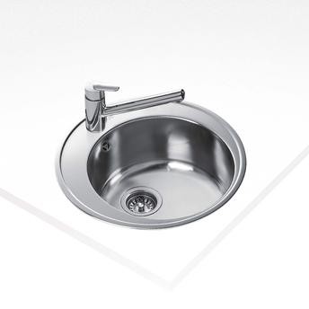 Teka Centroval Stainless Steel Inset Sink (51 x 18 x 51 cm)