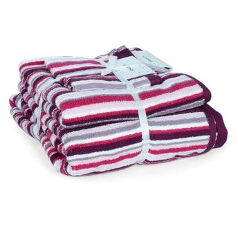 Kingsley Stripes Cotton Towel Set (3 Pc.)