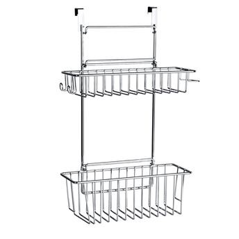 Wenko Flexi Chrome Plated Clip-On Basket (32 x 47 x 12.5 cm)