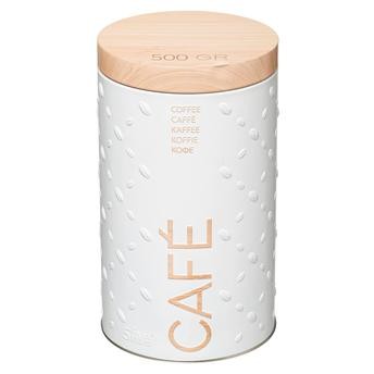 5five Metal Round Coffee Canister (500 g)