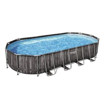 Bestway Oval Powersteel Poolset (732 x 366 x 122 cm)