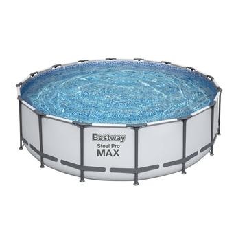 طقم حمام سباحة ستيل برو ماكس بست واي (488 × 122 سم)