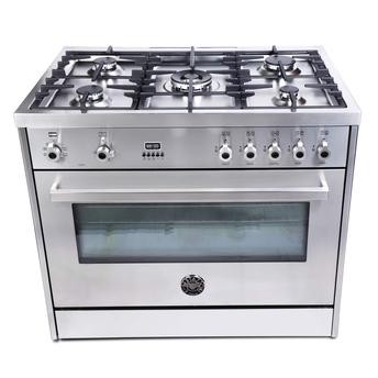 Bertazzoni Professional Series Freestanding 5-Burner Gas Cooker, PRO905MFELXC (90 x 60 x 85 cm)