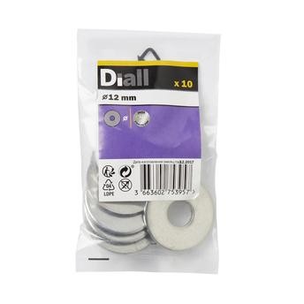 Diall Stainless Steel Flat Washer Pack (10 Pc.)