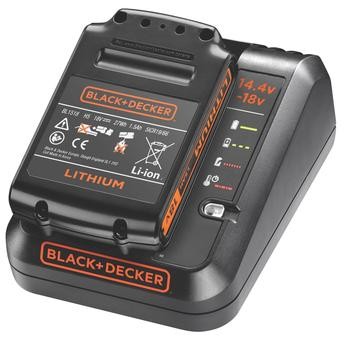 Black+Decker Battery W/Charger, BDC1A15-GB (1.5Ah)