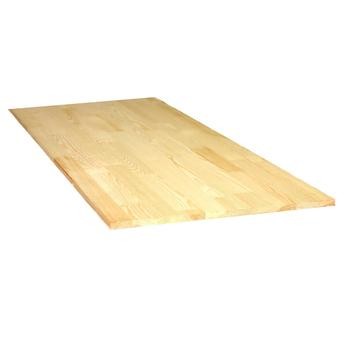 لوح خشب صنوبر بحافة مربعة وبدون عقد خشبية (80 × 20 × 1.8 سم)