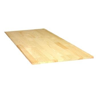 لوح خشب صنوبر بحافة مربعة وبدون عقد خشبية (80 × 30 × 1.8 سم)