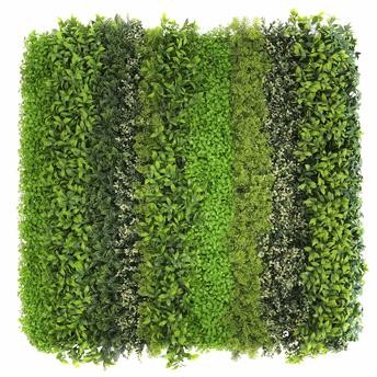 Premium PE Green Patterned Wall (100 x 100 cm)