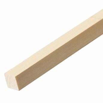 Cheshire Mouldings Smooth Square Edge Pine Stripwood (25 x 25 x 900 mm)