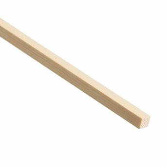 Cheshire Mouldings Smooth Square Edge Pine Stripwood (6 x 6 x 900 mm)
