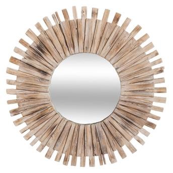 Driftwood Round Mirror (87.7 x 4 cm)