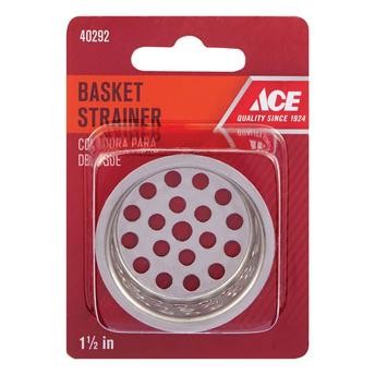 ACE Stainless Steel Replacement Basket Strainer (3.81 cm)