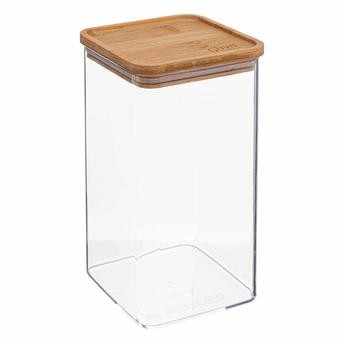 5Five Square Container W/Bamboo Lid (1.5 L)