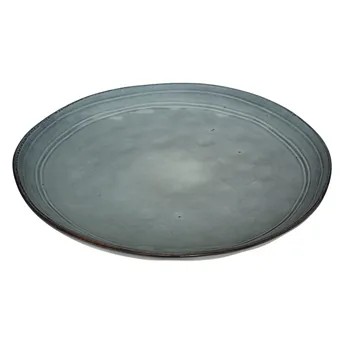 SG Porcelain Stoneware Dinner Plate (26 cm, Blue)