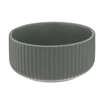 SG Ribbed Earthenware Bowl (800 ml, Green)