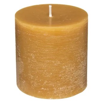Comptoir de la Bougie Olia Rustic Wax Candle (6.7 x 7 cm, Yellow)