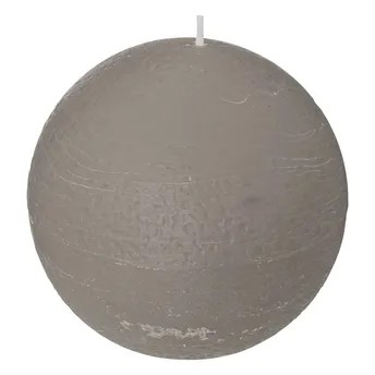 Comptoir de la Bougie Olia Rustic Wax Ball Candle (10 cm, Gray)