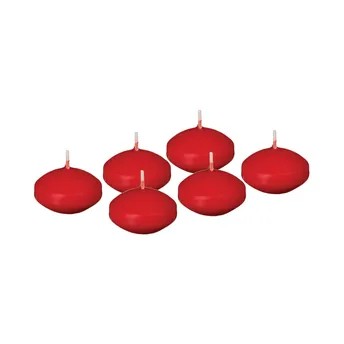 Comptoir de la Bougie Hugo Floating Candle Set (6 Pc., Red)