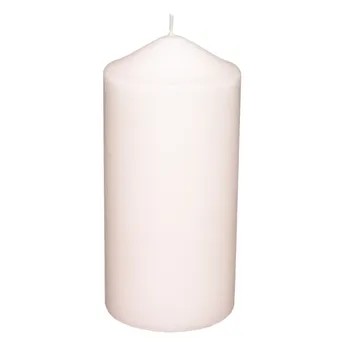 Comptoir de la Bougie Hugo Wax Pillar Candle (6.8 x 14 cm, Pink)